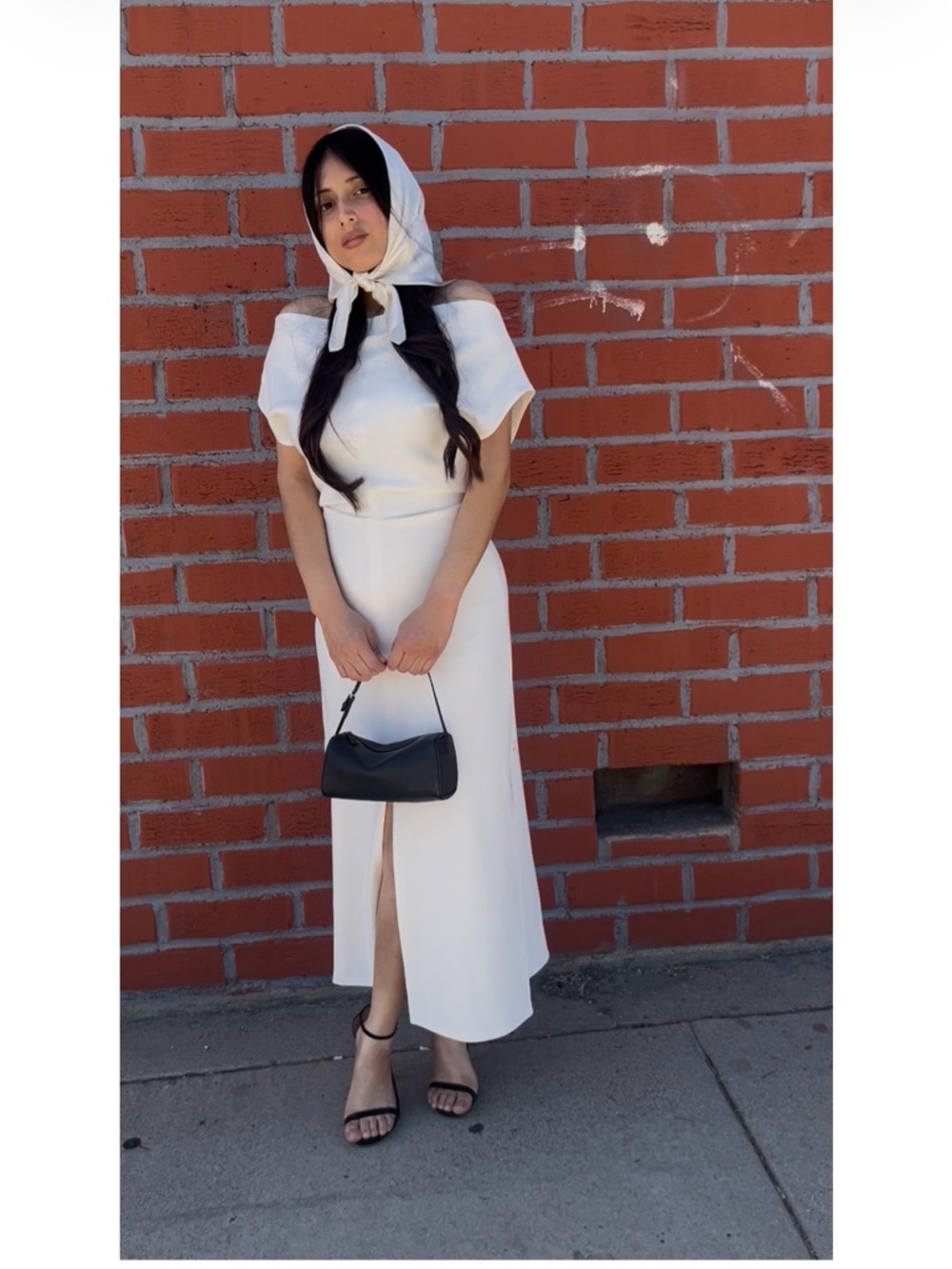 Proenza Schouler Cream Midi Dress